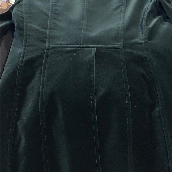 Theory Vintage Black Velvet Double Breasted Coat - Picture 6 of 10